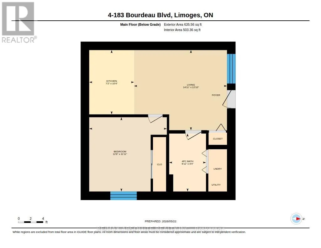 4 - 183 BOURDEAU BOULEVARD