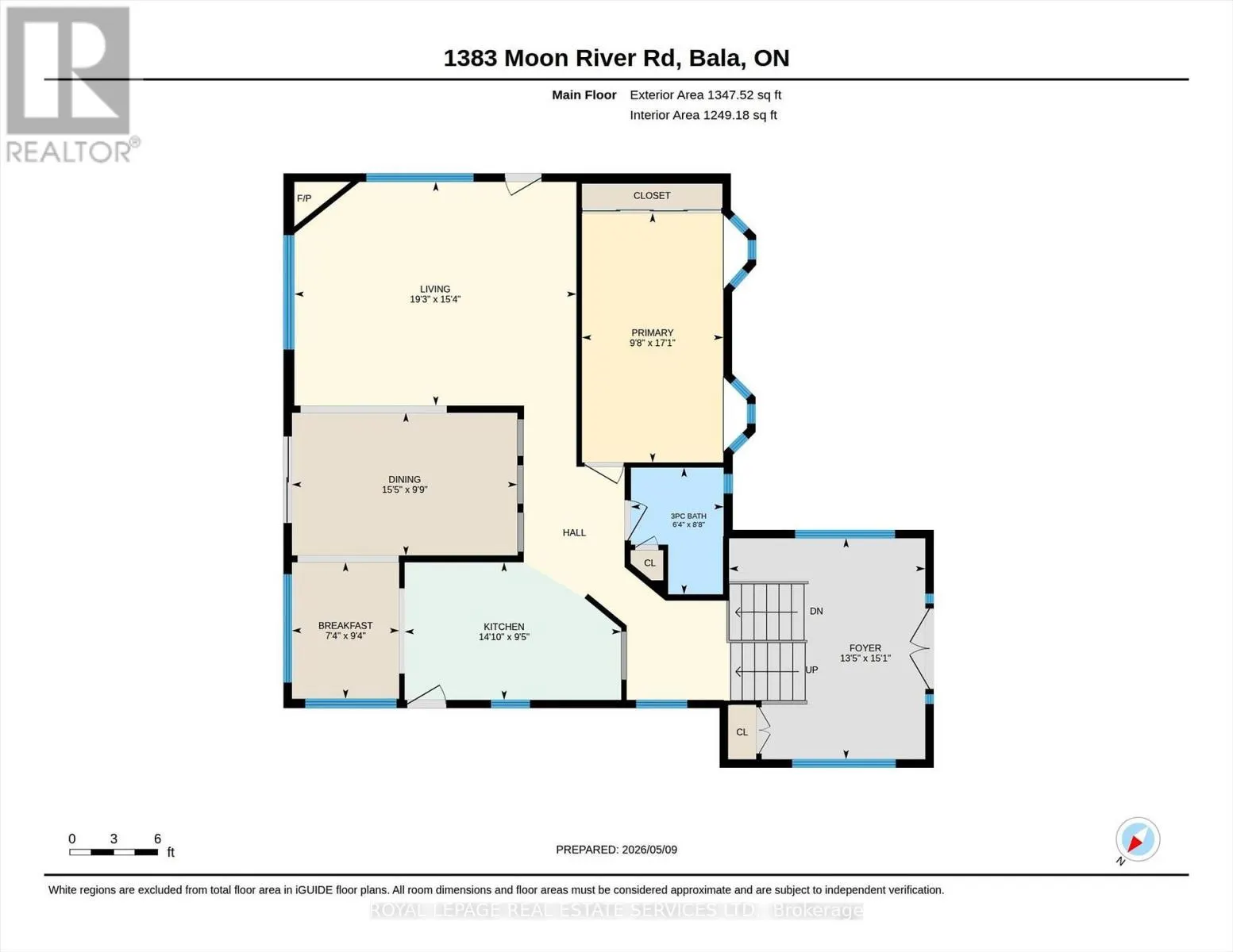 1383 MOON RIVER ROAD