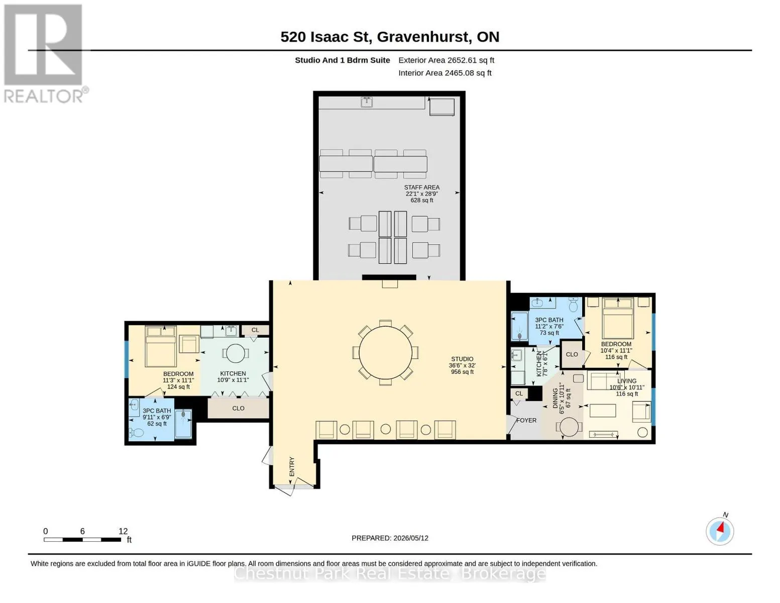 (STUDIO SUITE) - 520 ISAAC STREET
