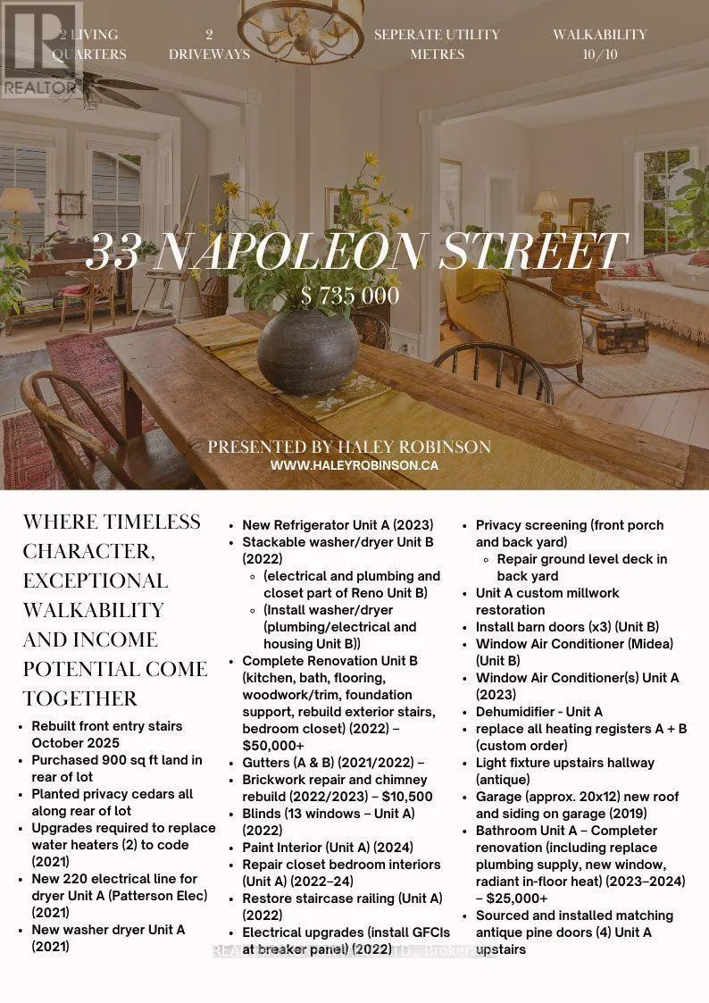 A & B - 33 NAPOLEON STREET