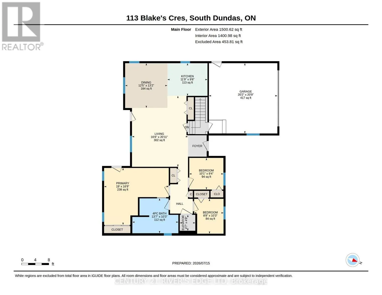 113 BLAKE'S CRESCENT