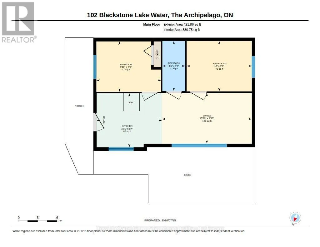 102 BLACKSTONE LAKE WATER