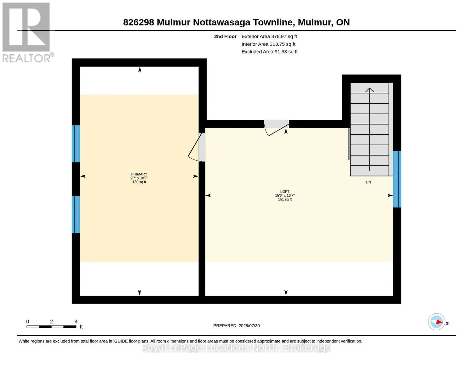 826298 MULMUR NOTTAWASAGA TOWNLINE LINE W