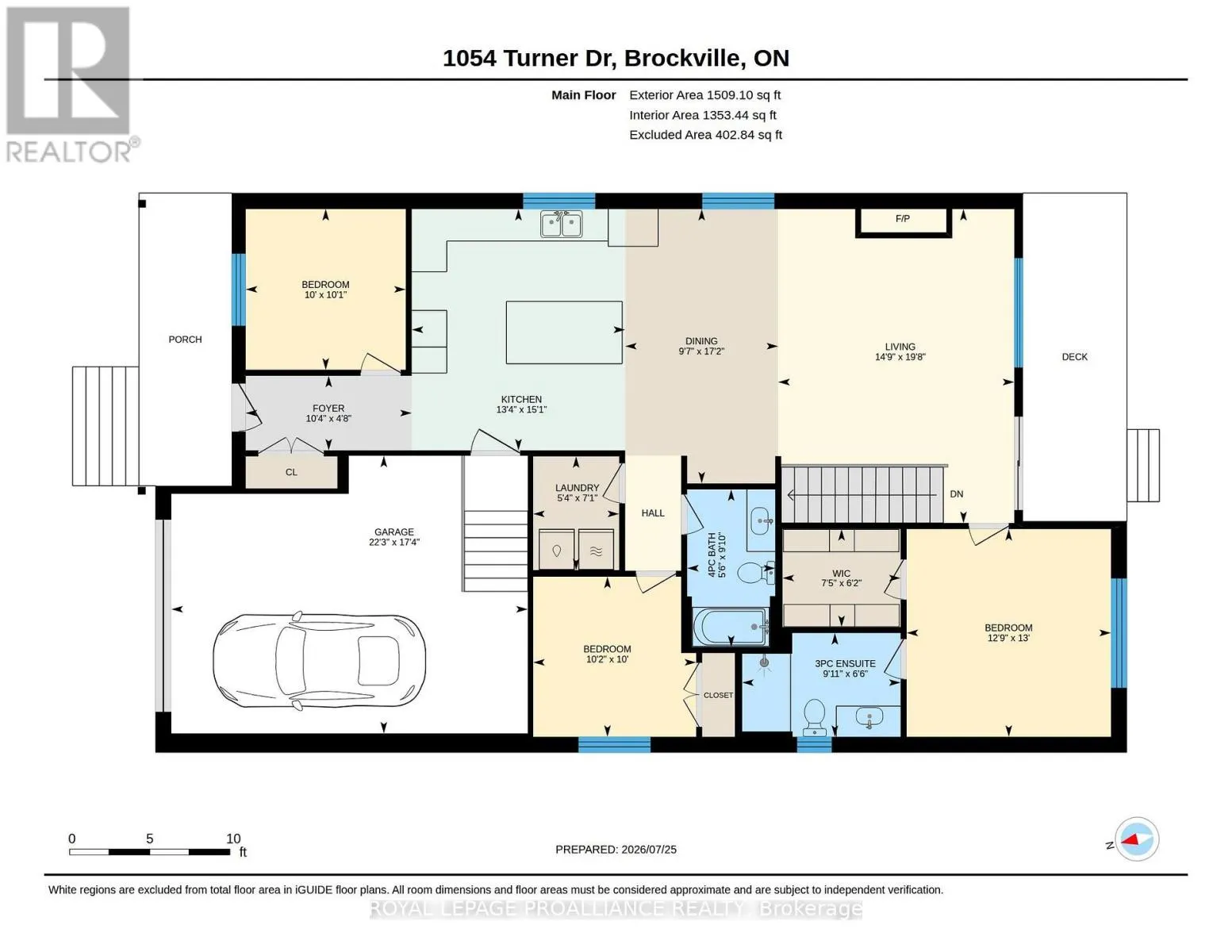 1054 TURNER DRIVE