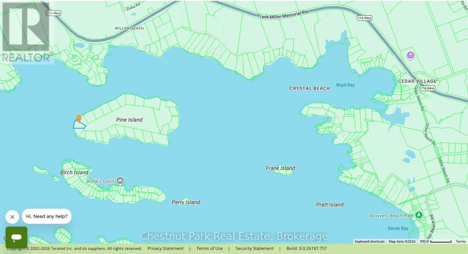 WEST SIDE OF ISLAND M81 - PINE ISLAND