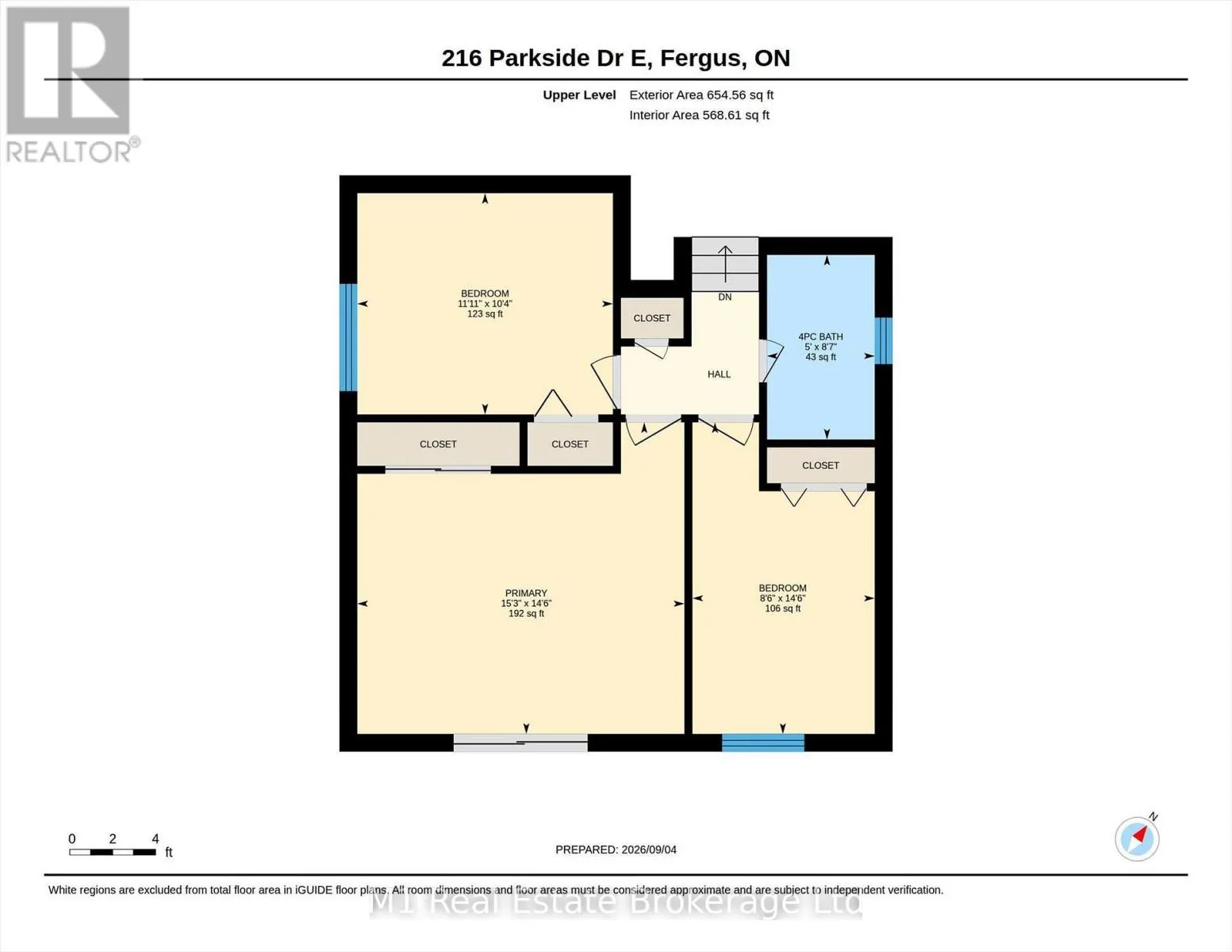 216 PARKSIDE DRIVE E