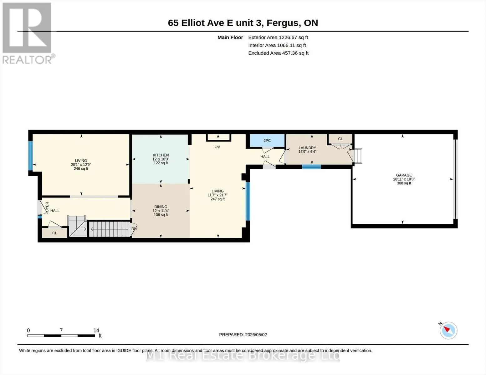 3 - 65 ELLIOT AVENUE E #3