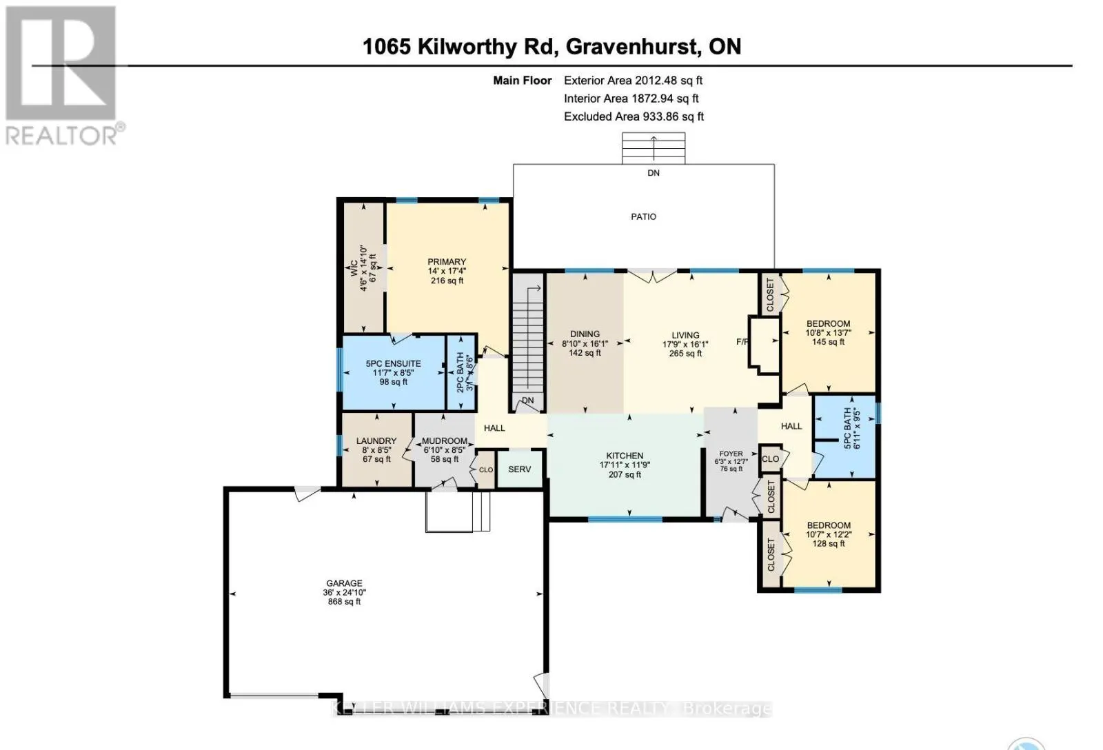 1065 KILWORTHY ROAD
