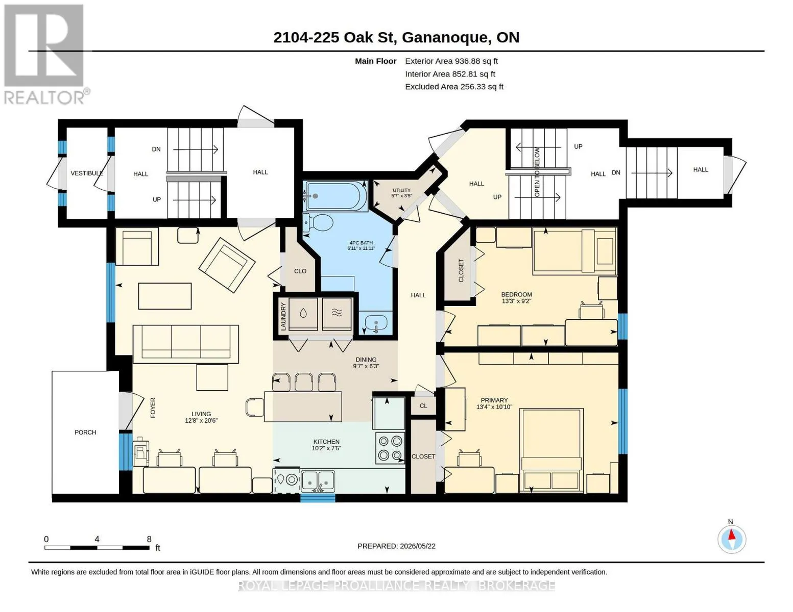 2104 - 225 OAK STREET #2104