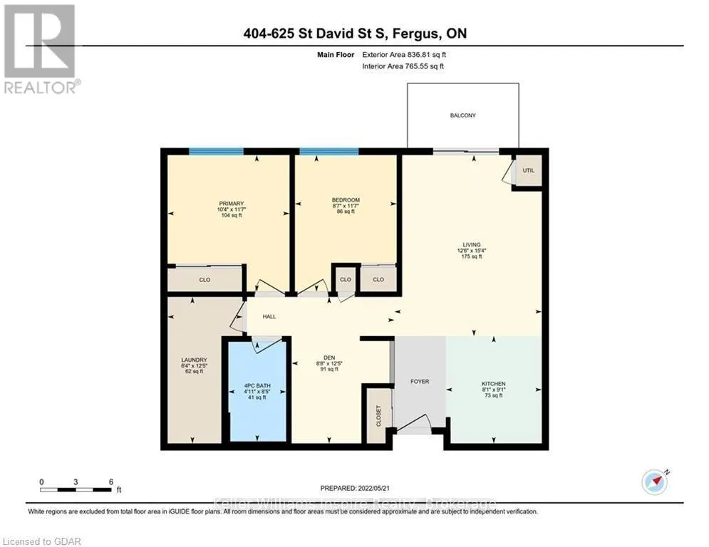 208 - 625 ST DAVID STREET S #208