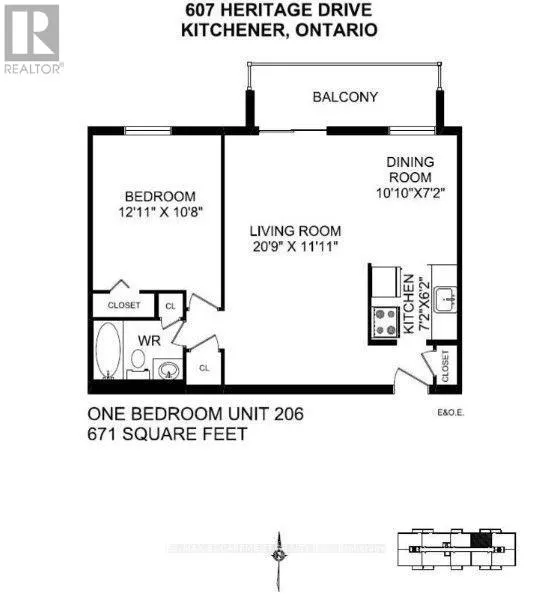 306 - 607 HERITAGE DRIVE