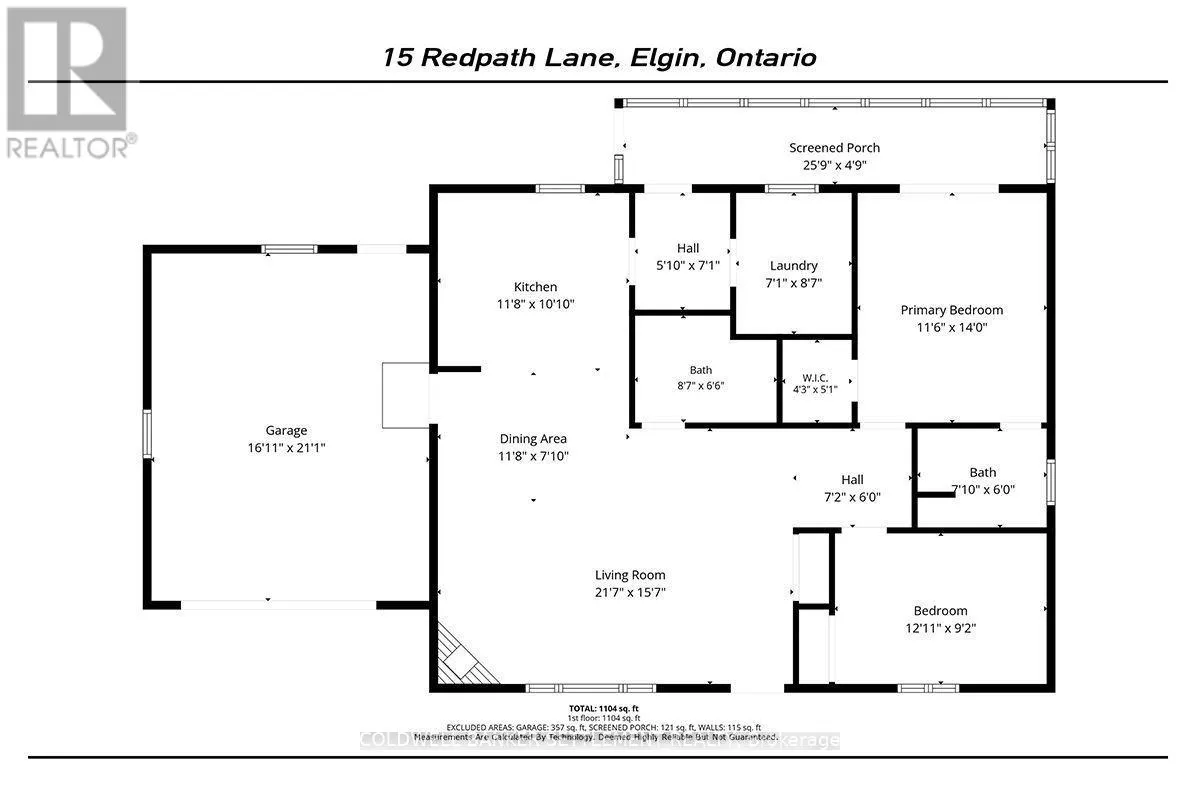 15 REDPATH LANE