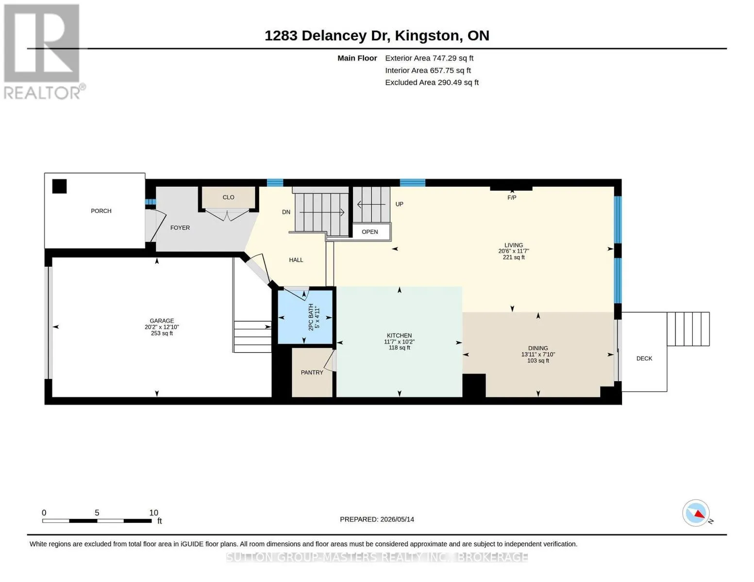 1283 DELANCEY DRIVE