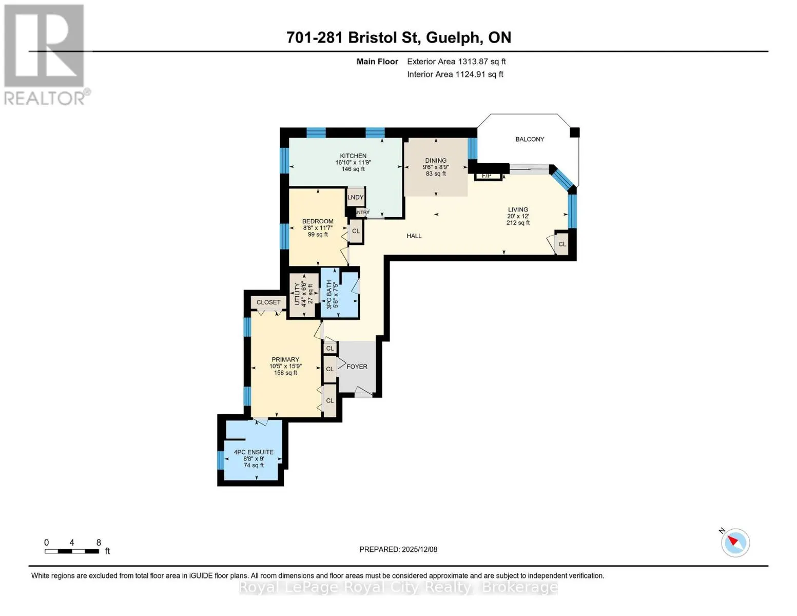 701 - 281 BRISTOL STREET #701