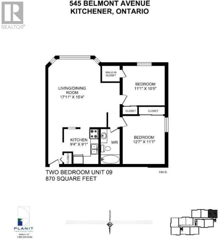 510 - 547 BELMONT AVENUE W