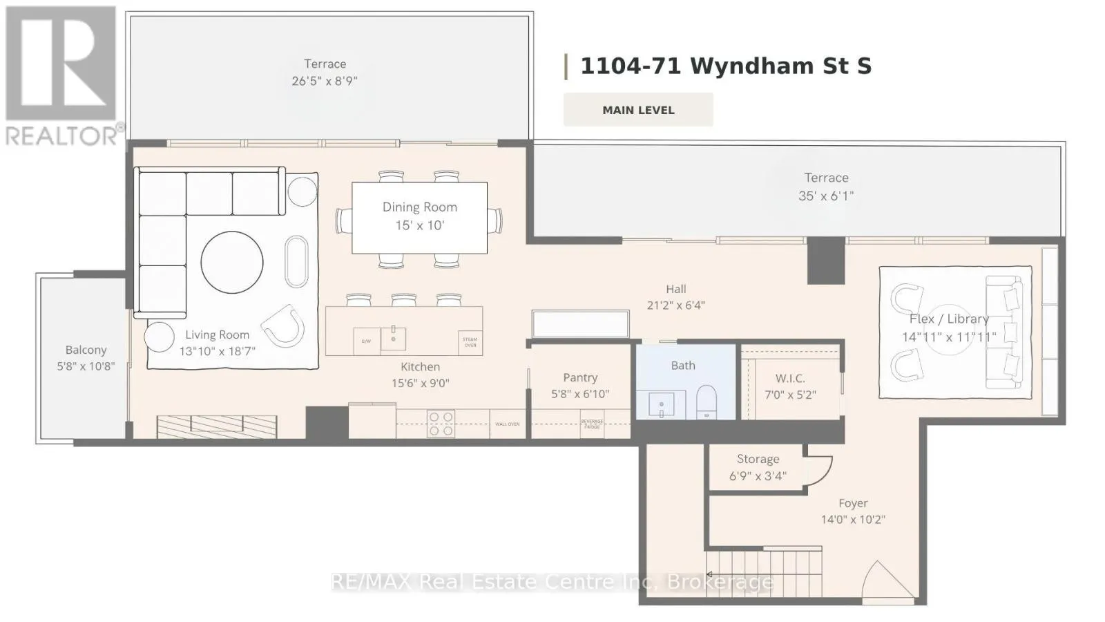 1104 - 71 WYNDHAM STREET S #1104