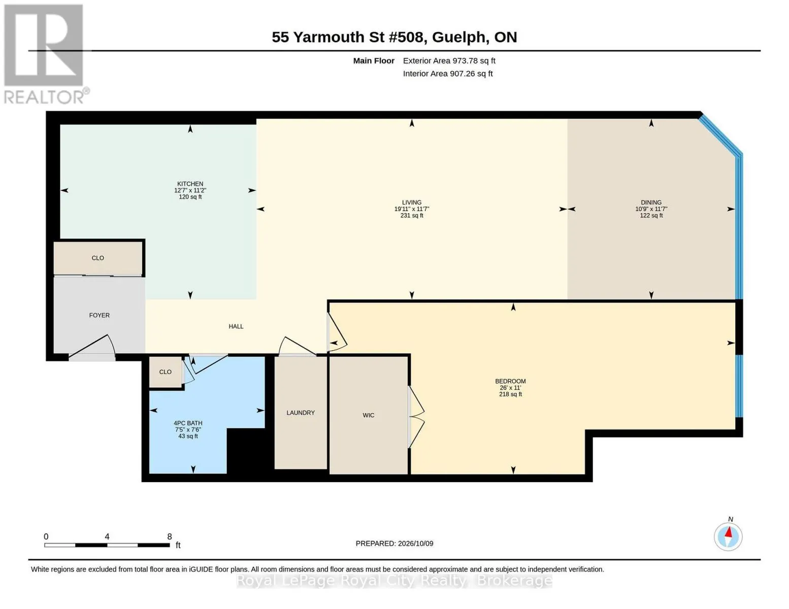508 - 55 YARMOUTH STREET #508