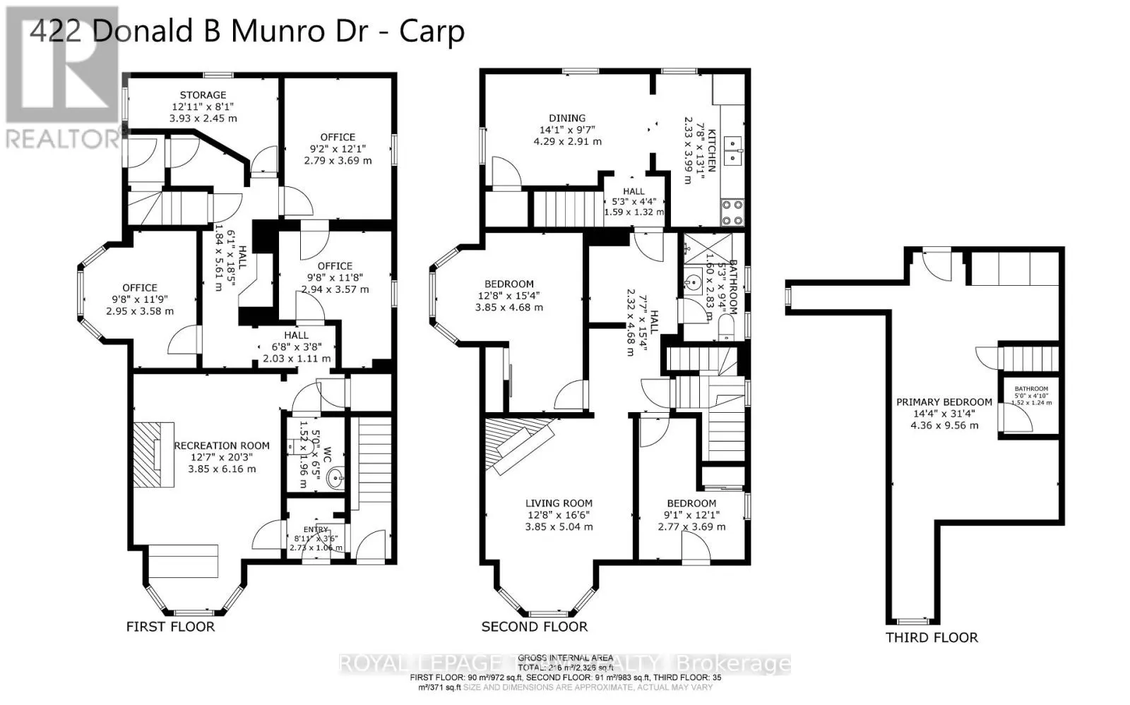422 DONALD B MUNRO DRIVE