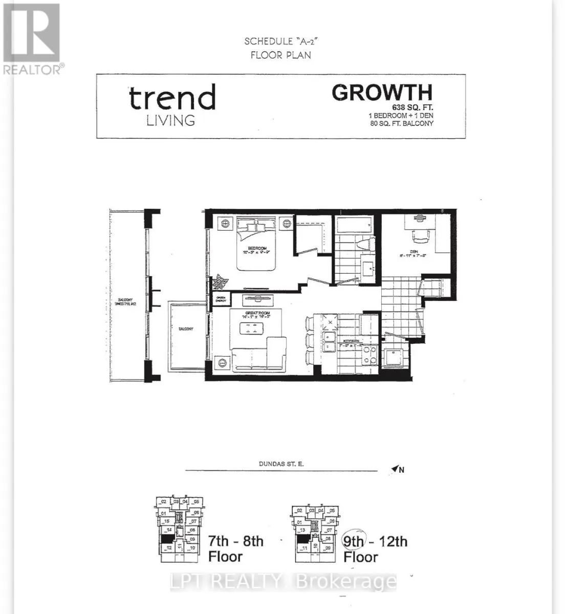 912 - 450 DUNDAS STREET E