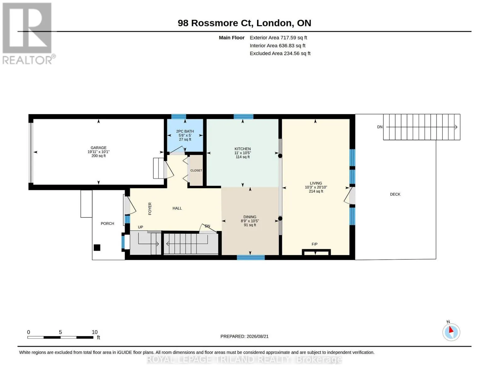 98 ROSSMORE COURT