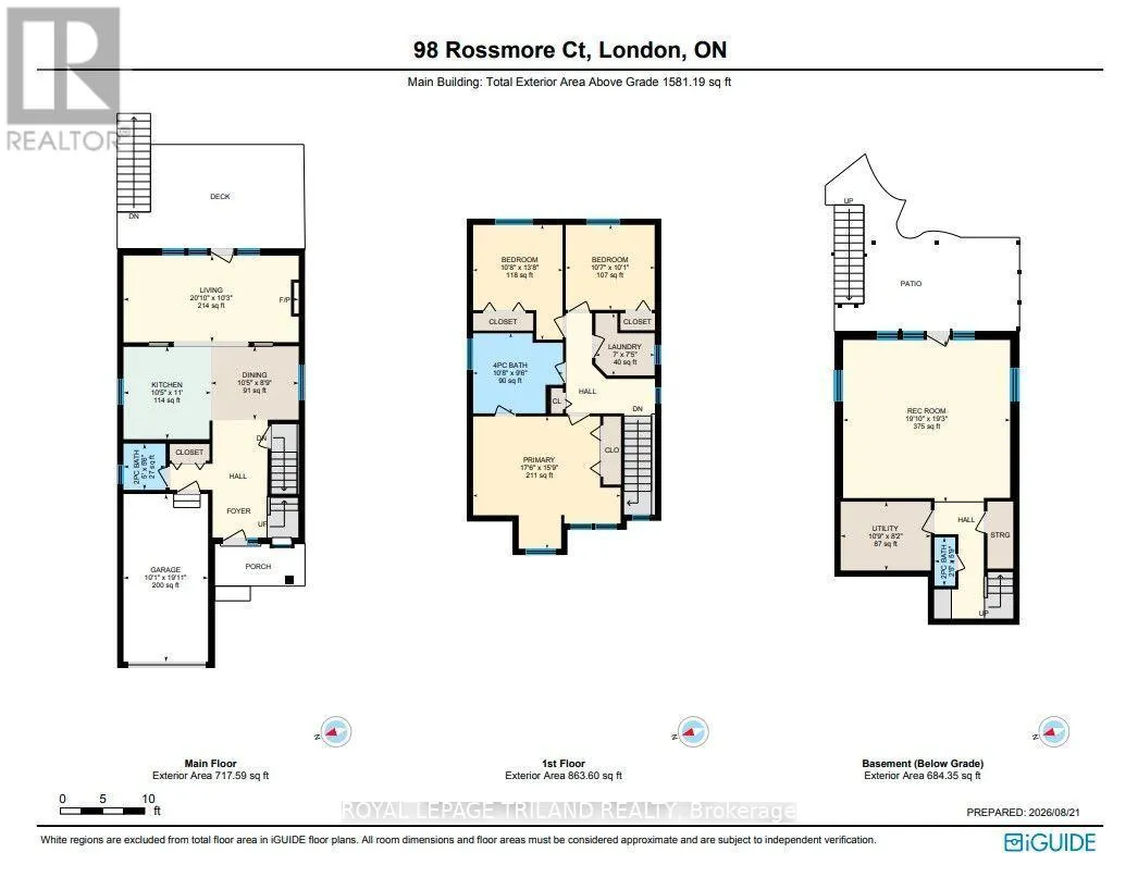 98 ROSSMORE COURT