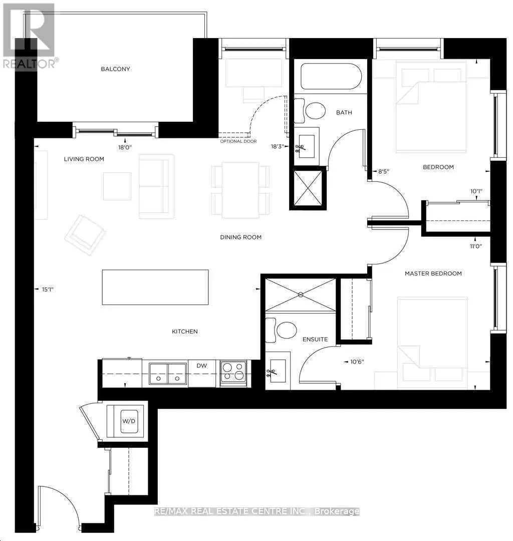 1007 - 15 QUEEN STREET S