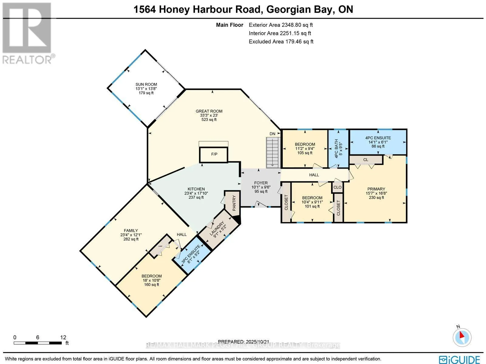1564 HONEY HARBOUR ROAD