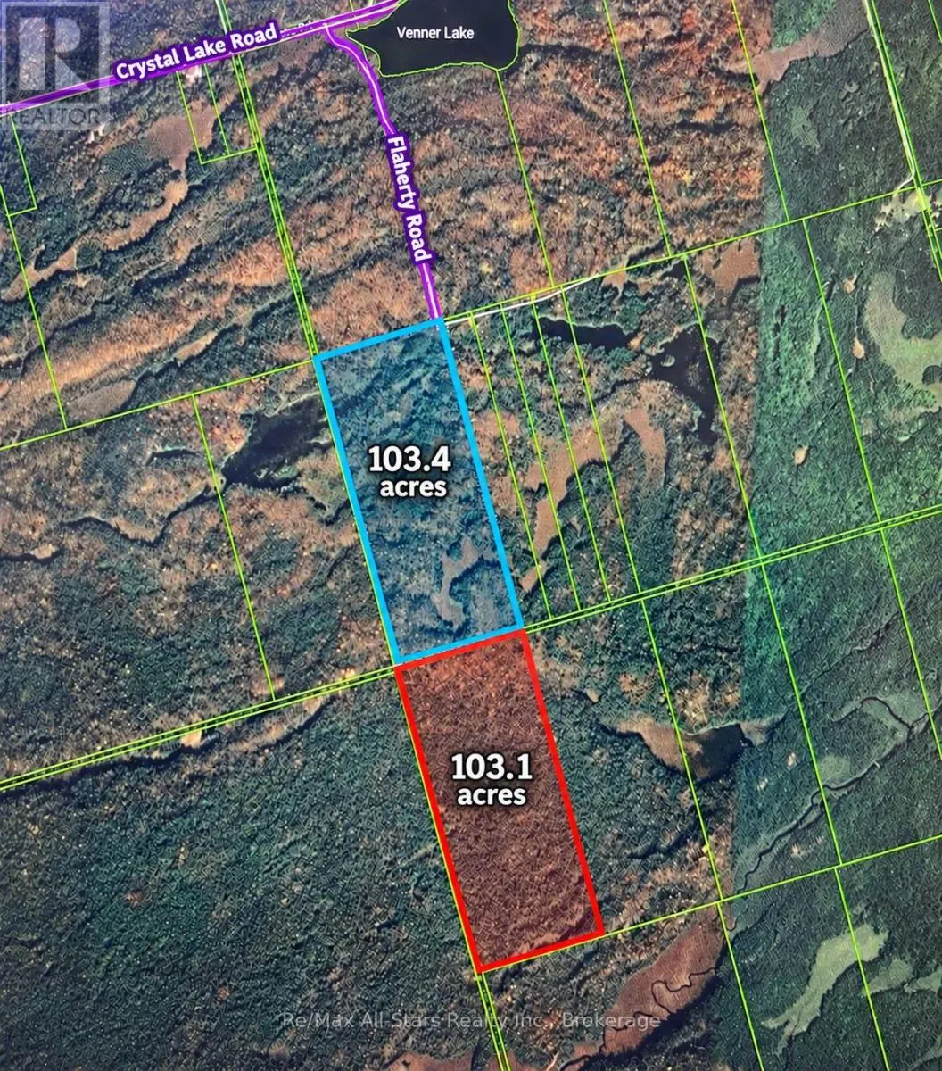 LOT 16 CONCESSION 8 AND 9 FLAHERTY RD ( FIRE RTE 397 ) ROUTE