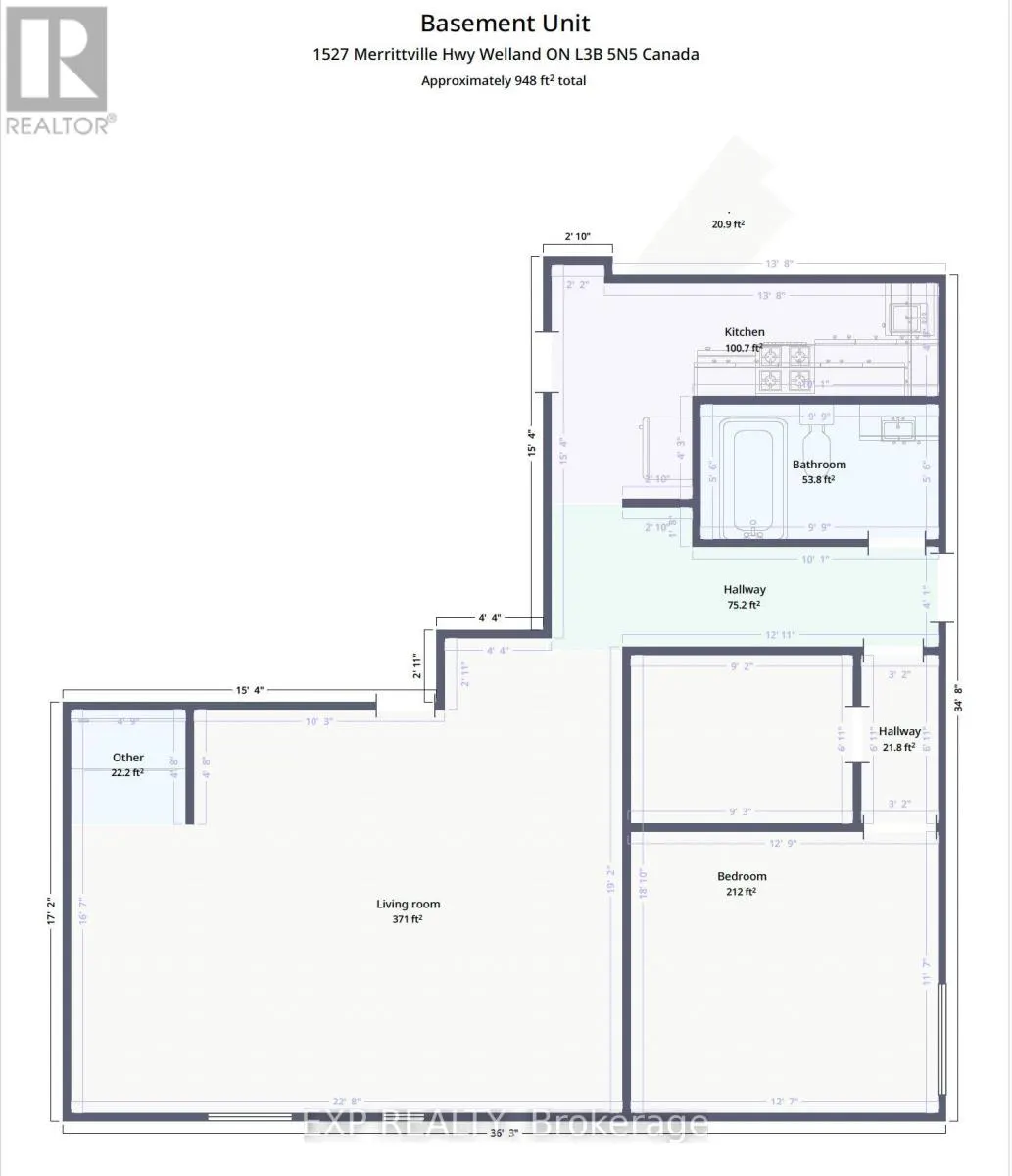 BASEMENT - 1527 MERRITTVILLE HIGHWAY