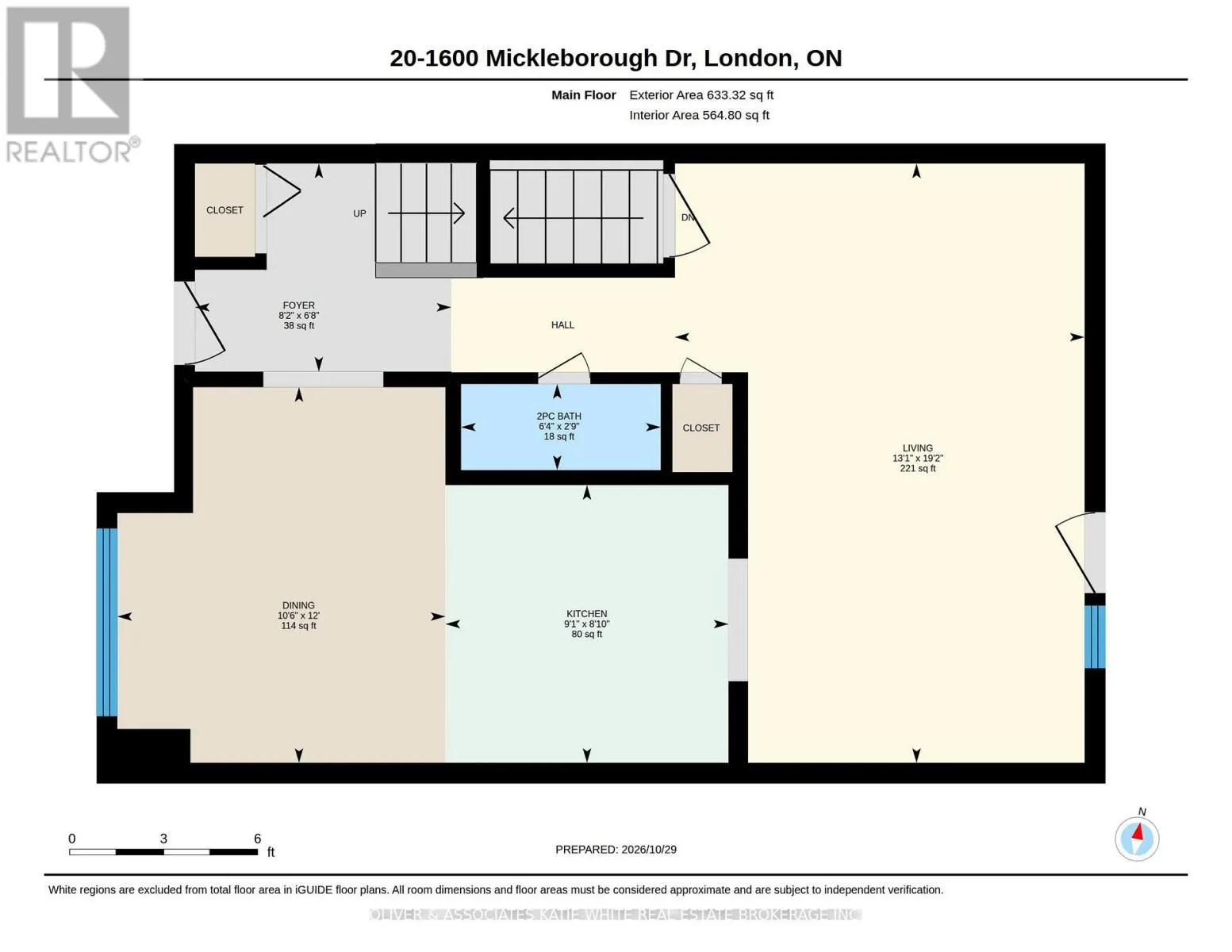 20 - 1600 MICKLEBOROUGH DRIVE #20