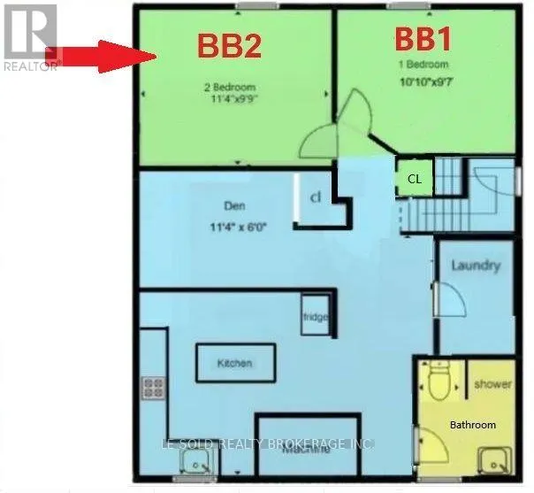BSMT ROOM #2 - 112 LELAND STREET