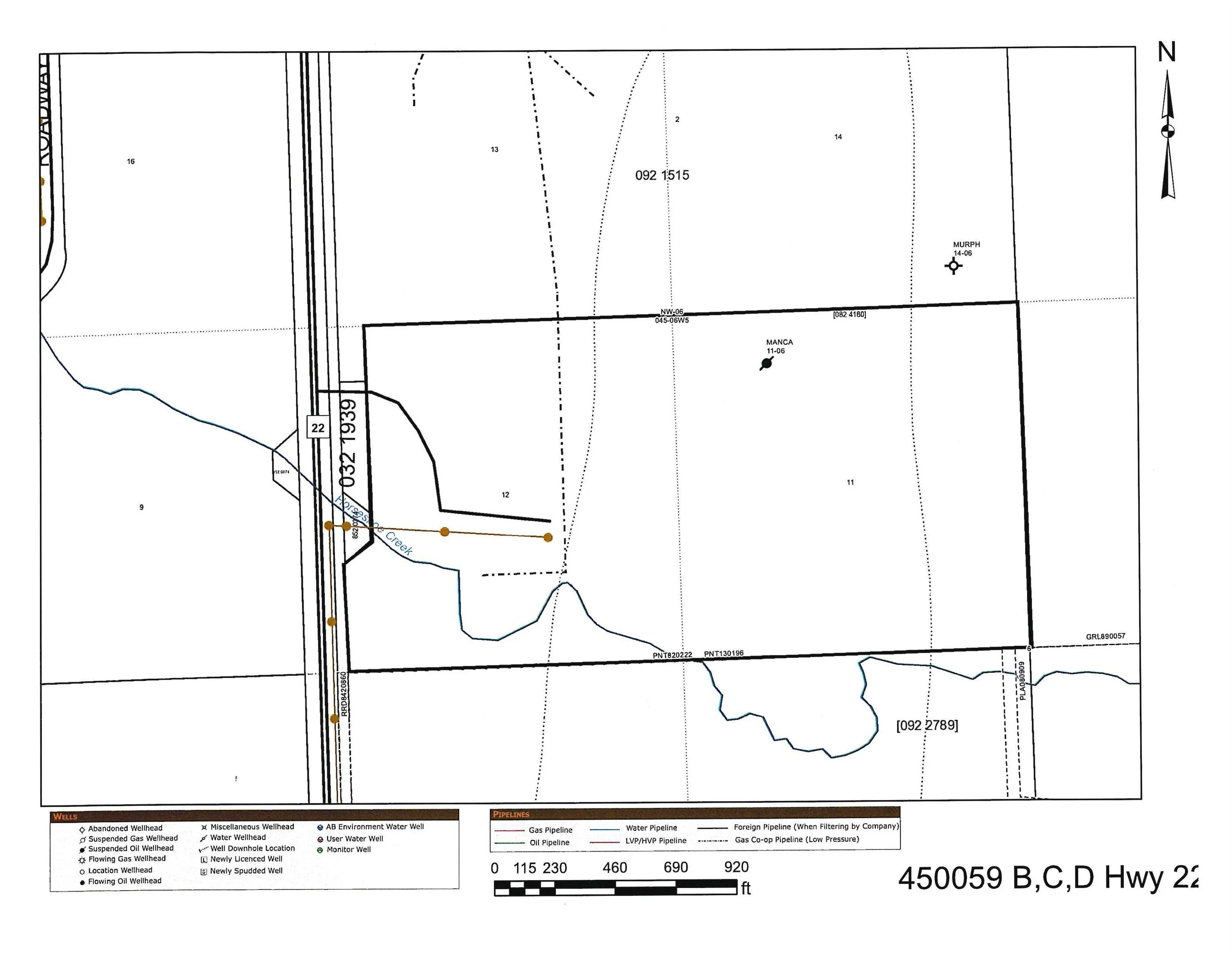 450059B,C,D HWY 22