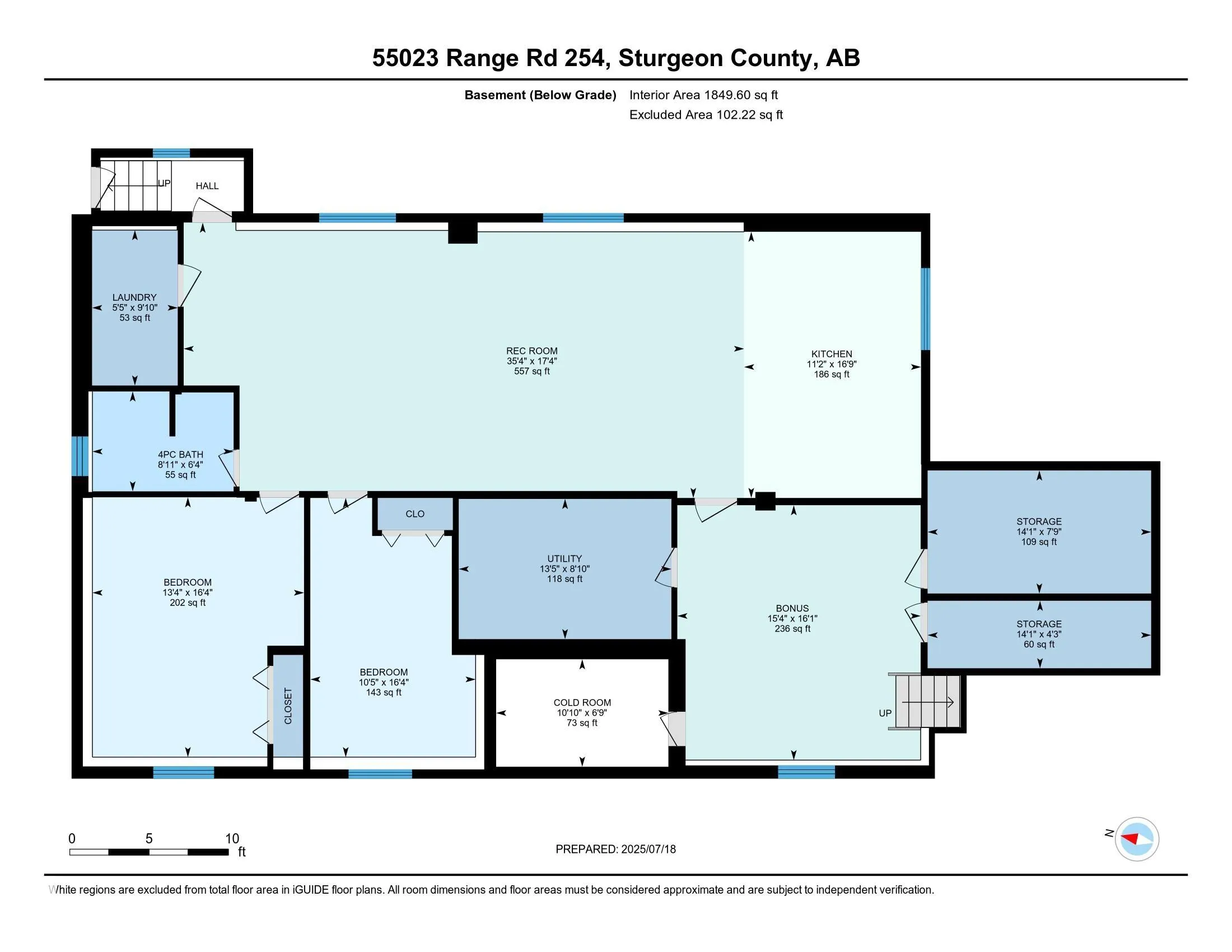 55023 RGE ROAD 254