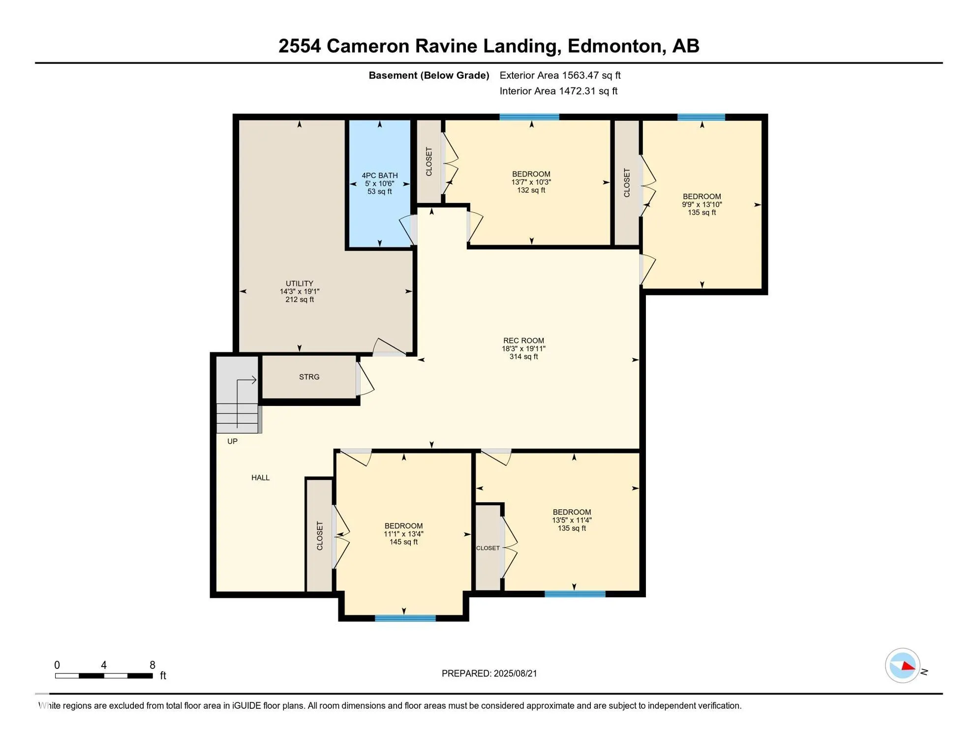 2554 CAMERON RAVINE Landing