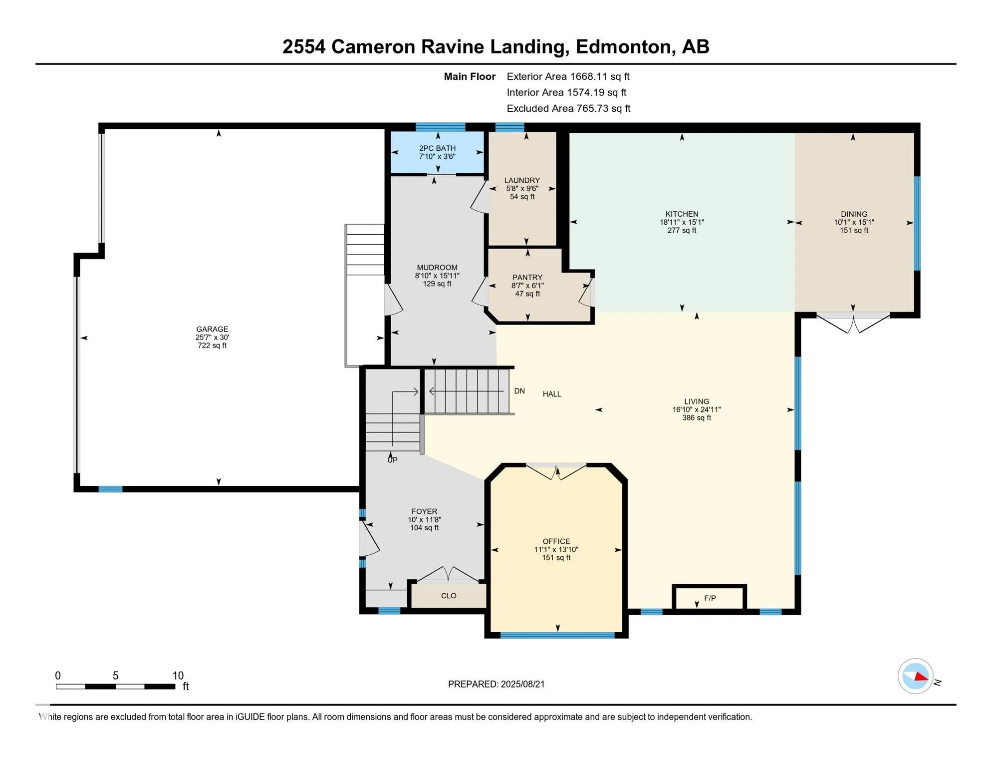 2554 CAMERON RAVINE Landing