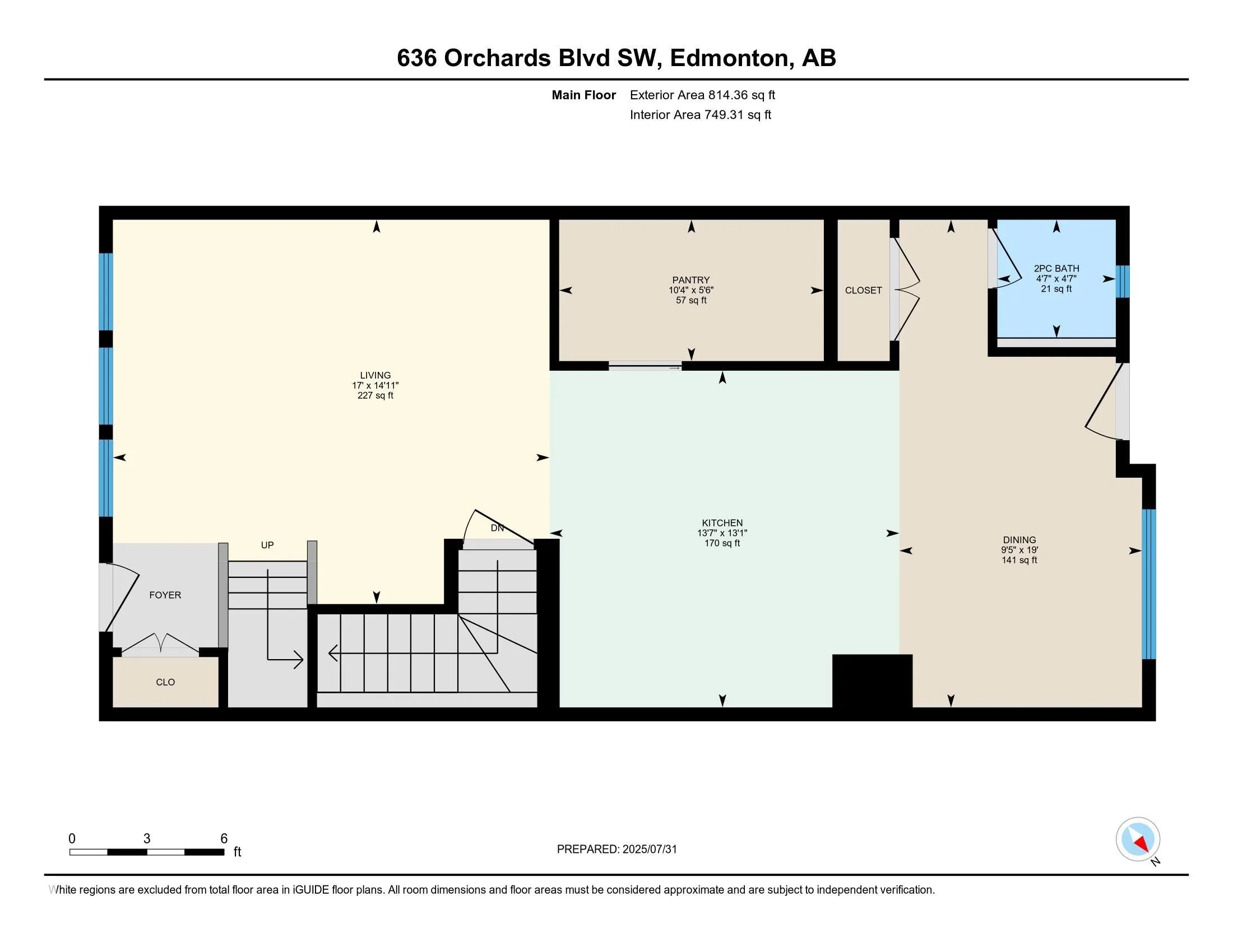 636 ORCHARDS Boulevard