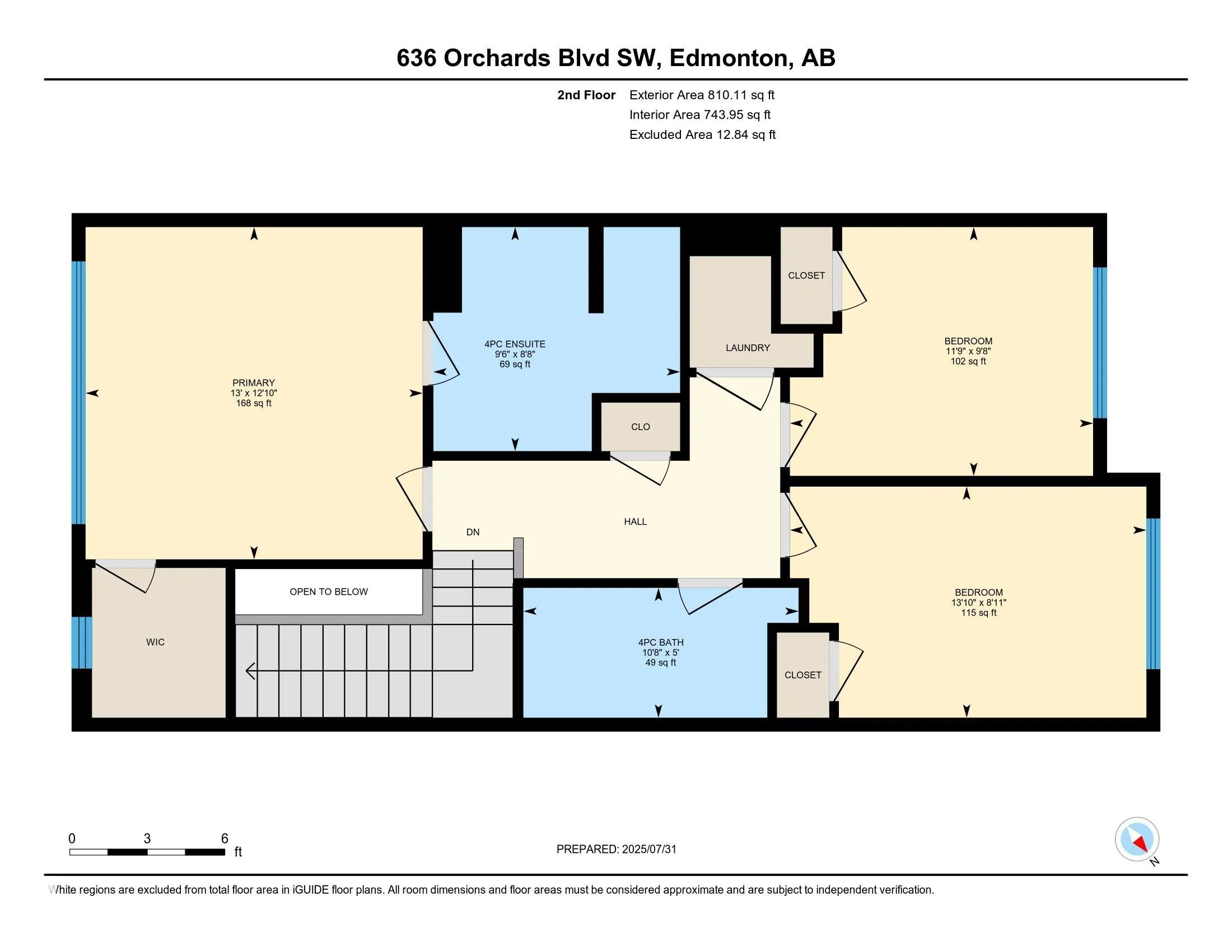 636 ORCHARDS Boulevard