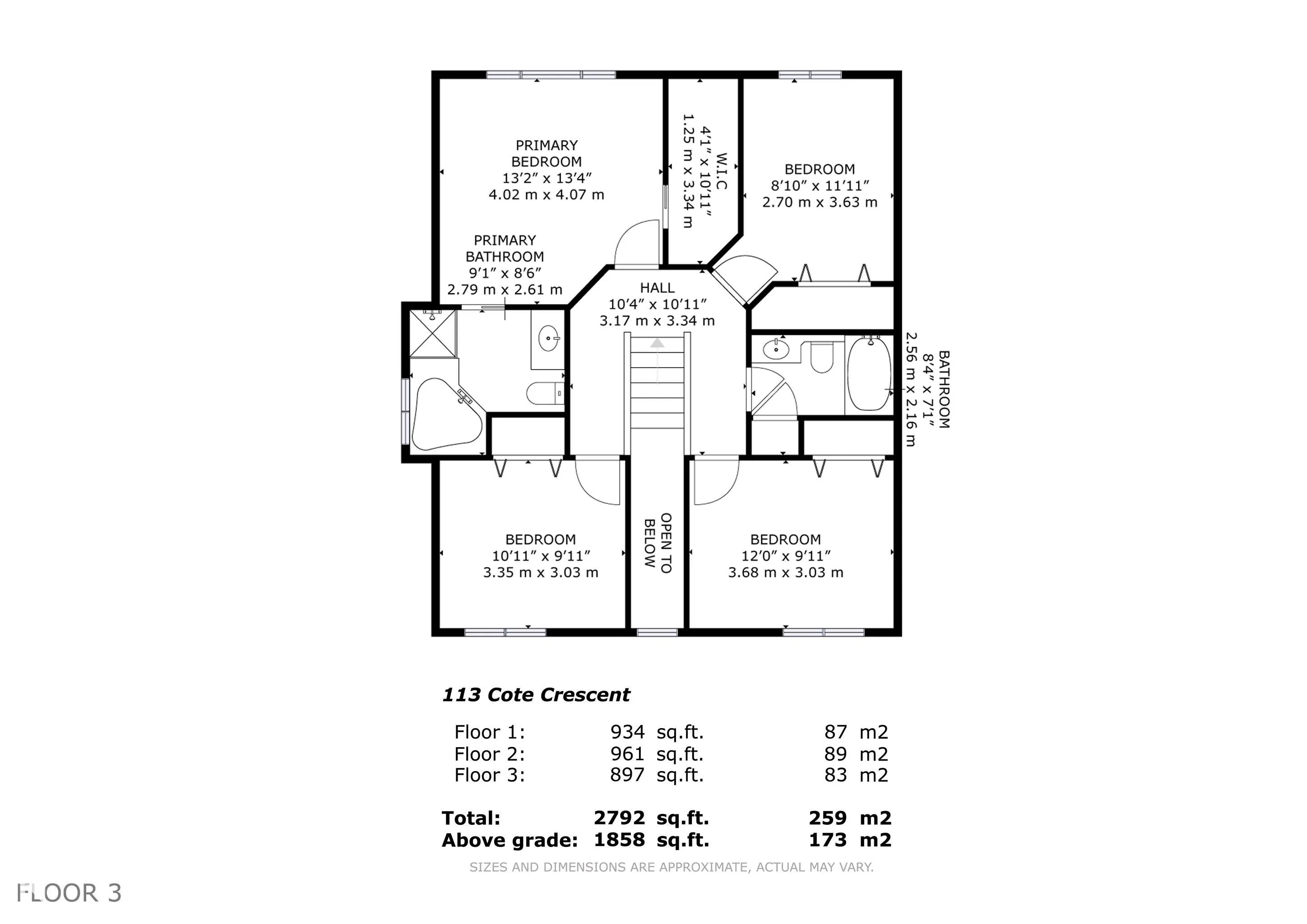 113 COTE Crescent