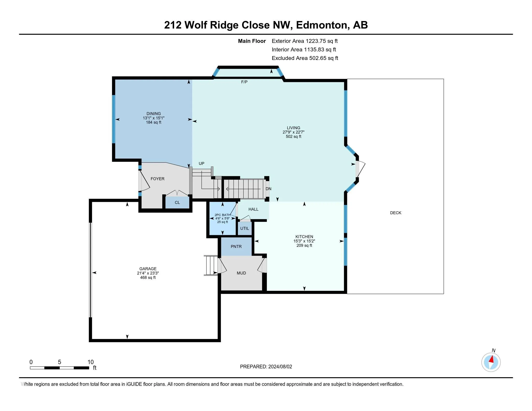 212 WOLF RIDGE Close