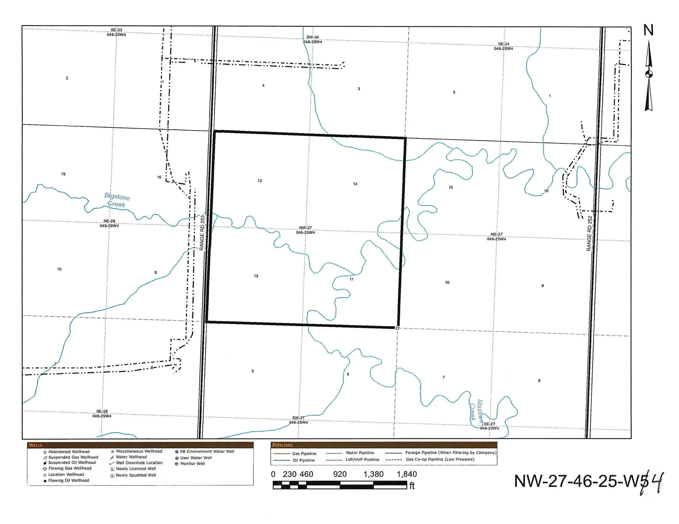W4-25-46-27-NW RR 253 TWP 465