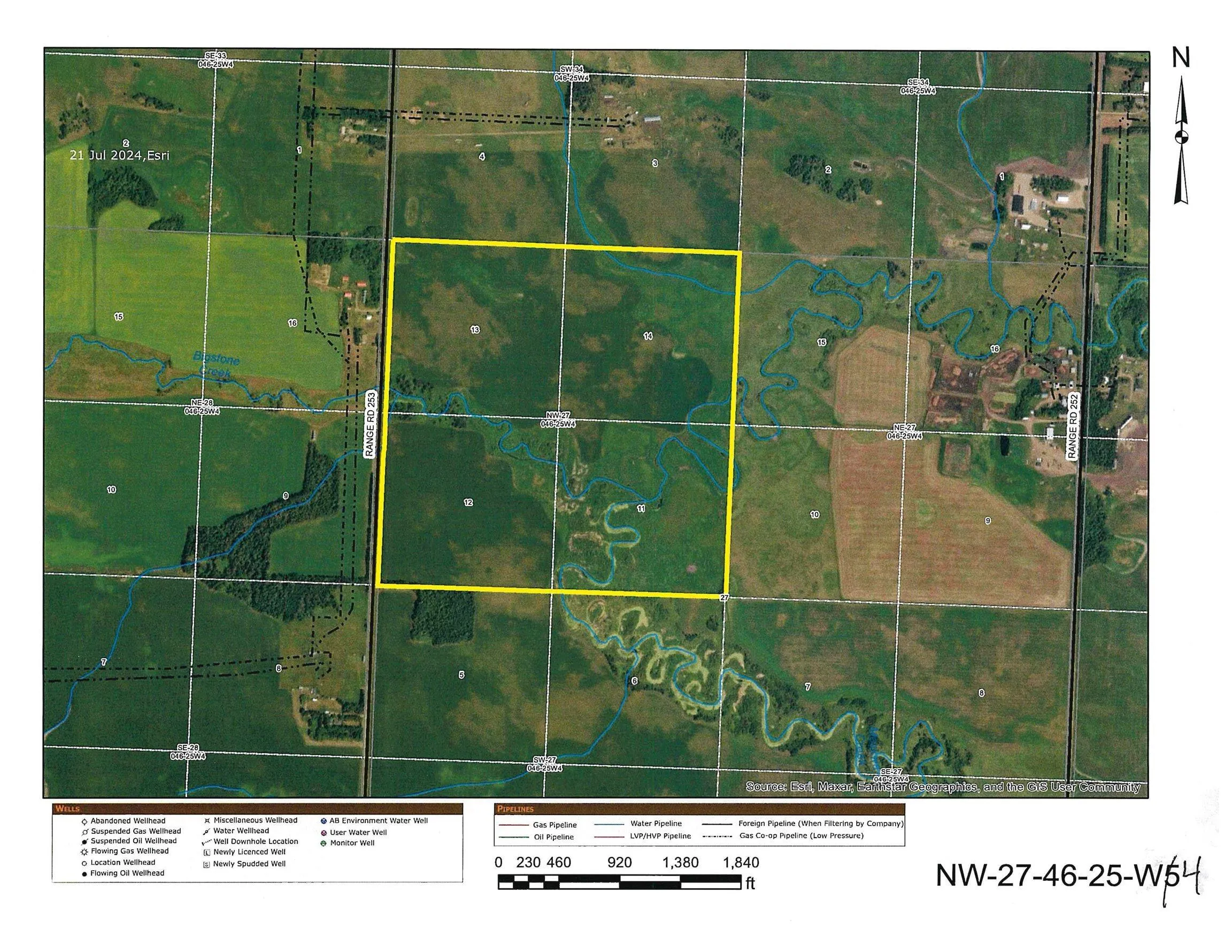 W4-25-46-27-NW RR 253 TWP 465