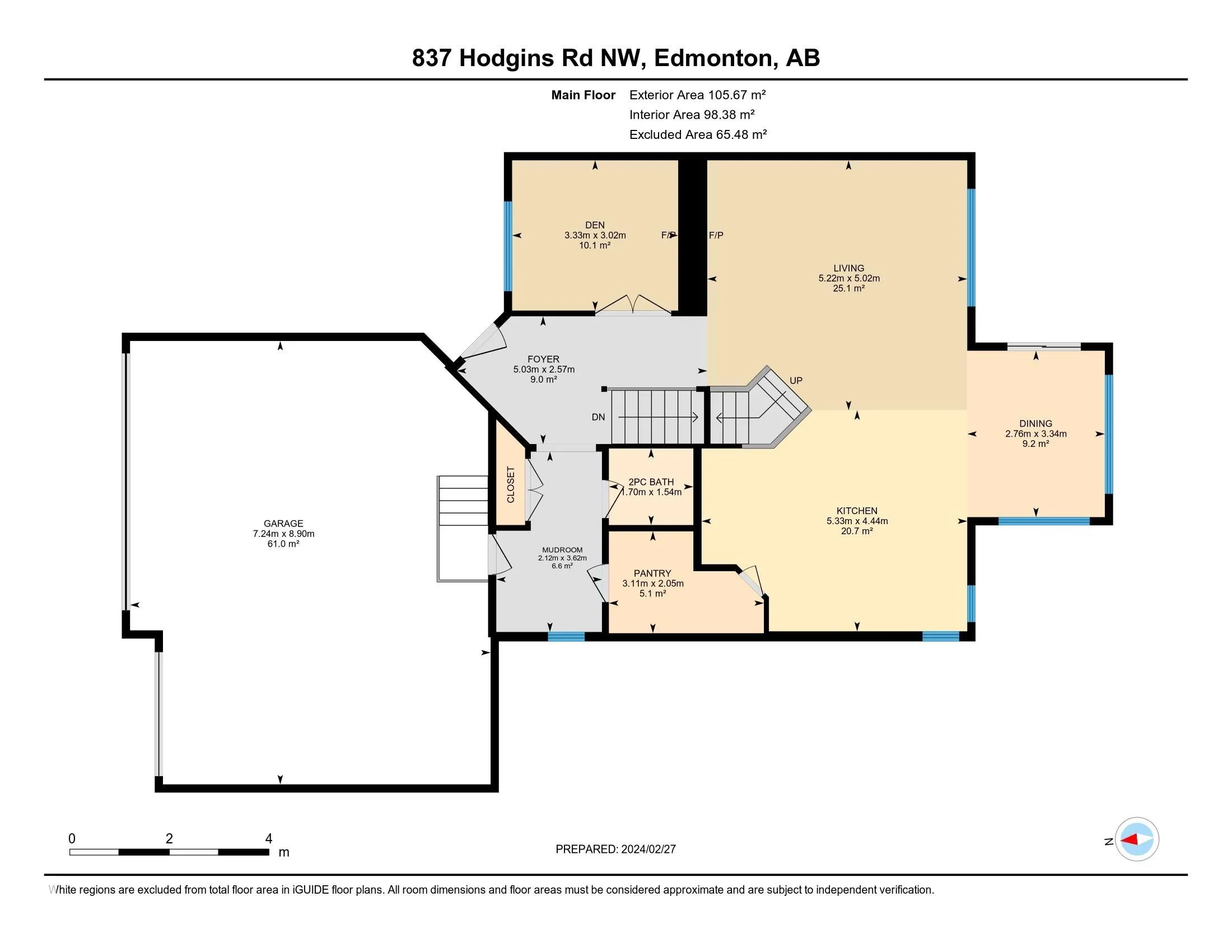 837 HODGINS Road