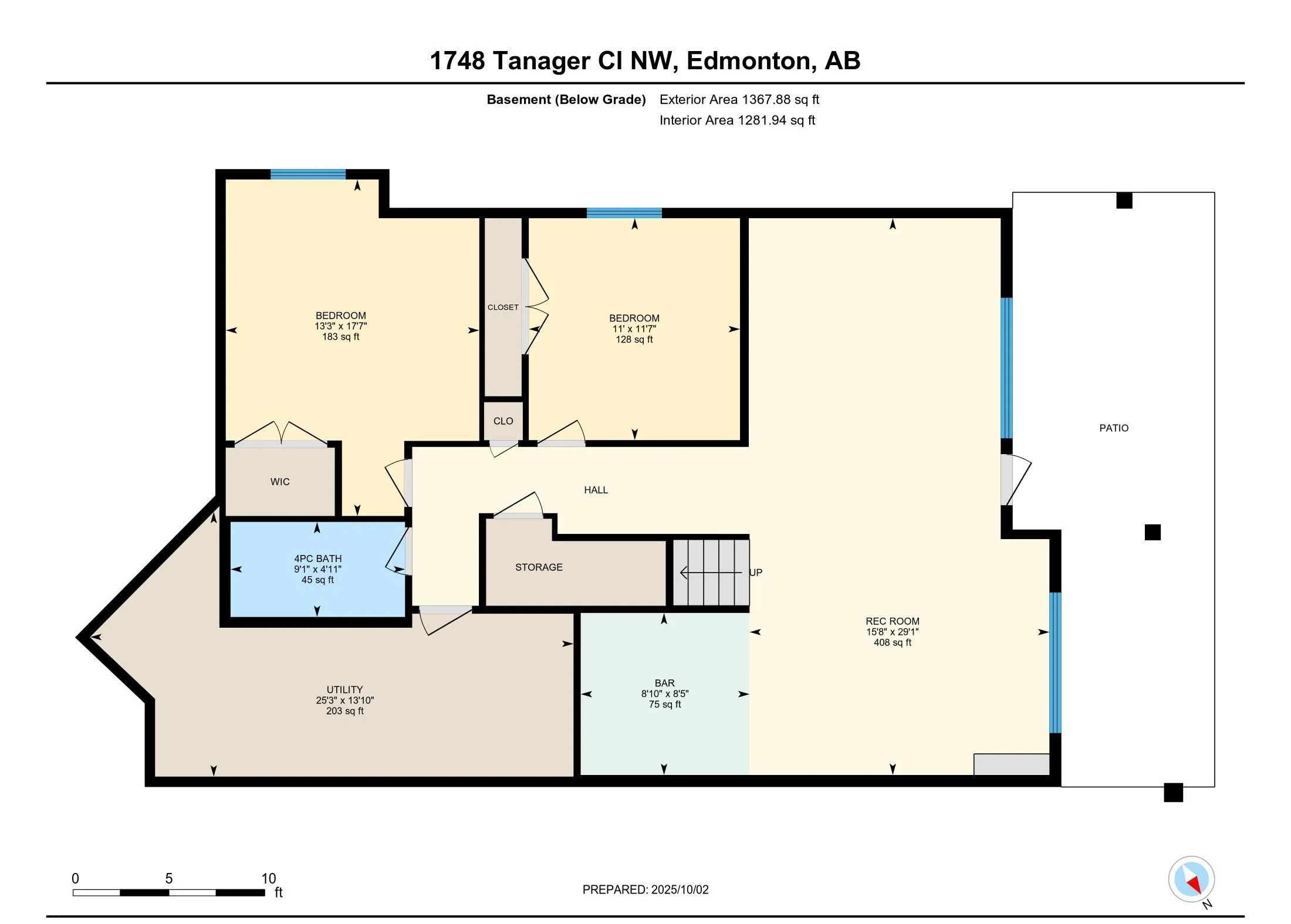 1748 TANAGER Close