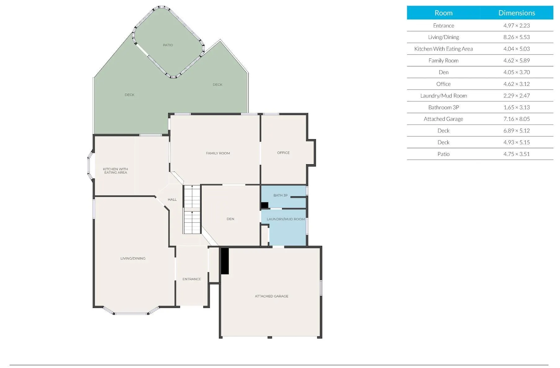 53 BLUE QUILL Crescent