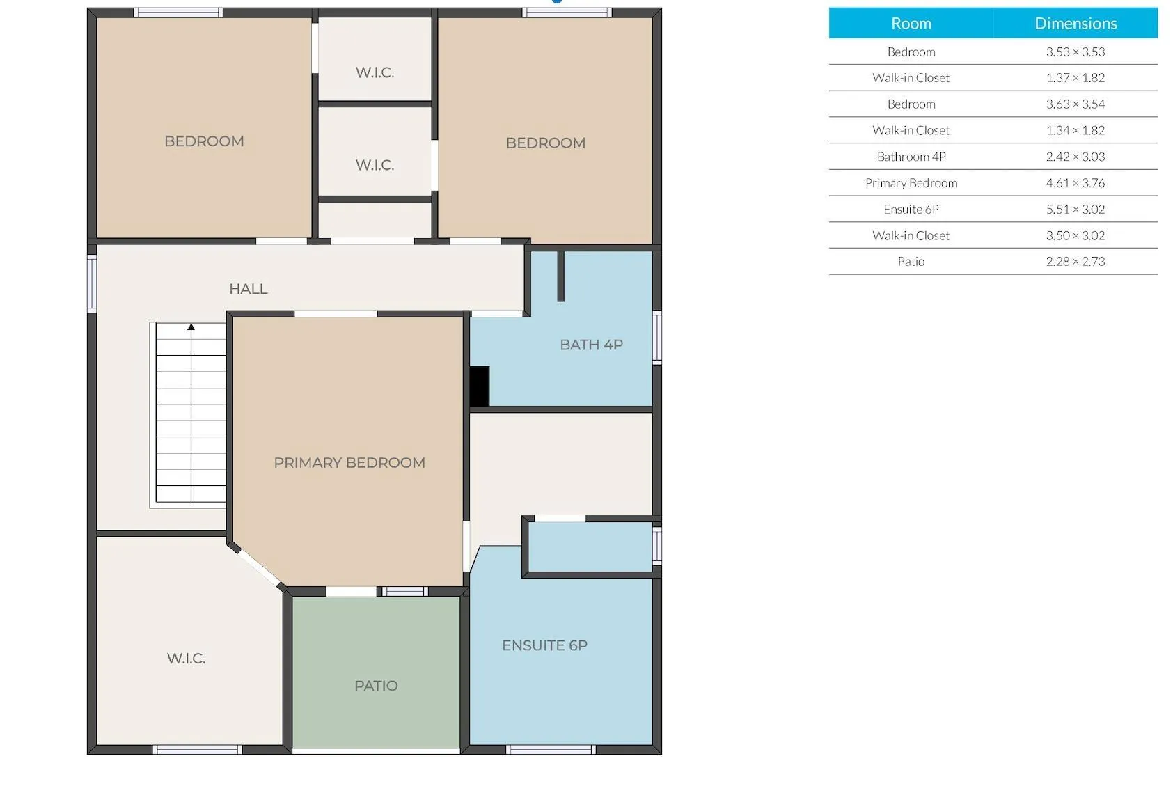 53 BLUE QUILL Crescent