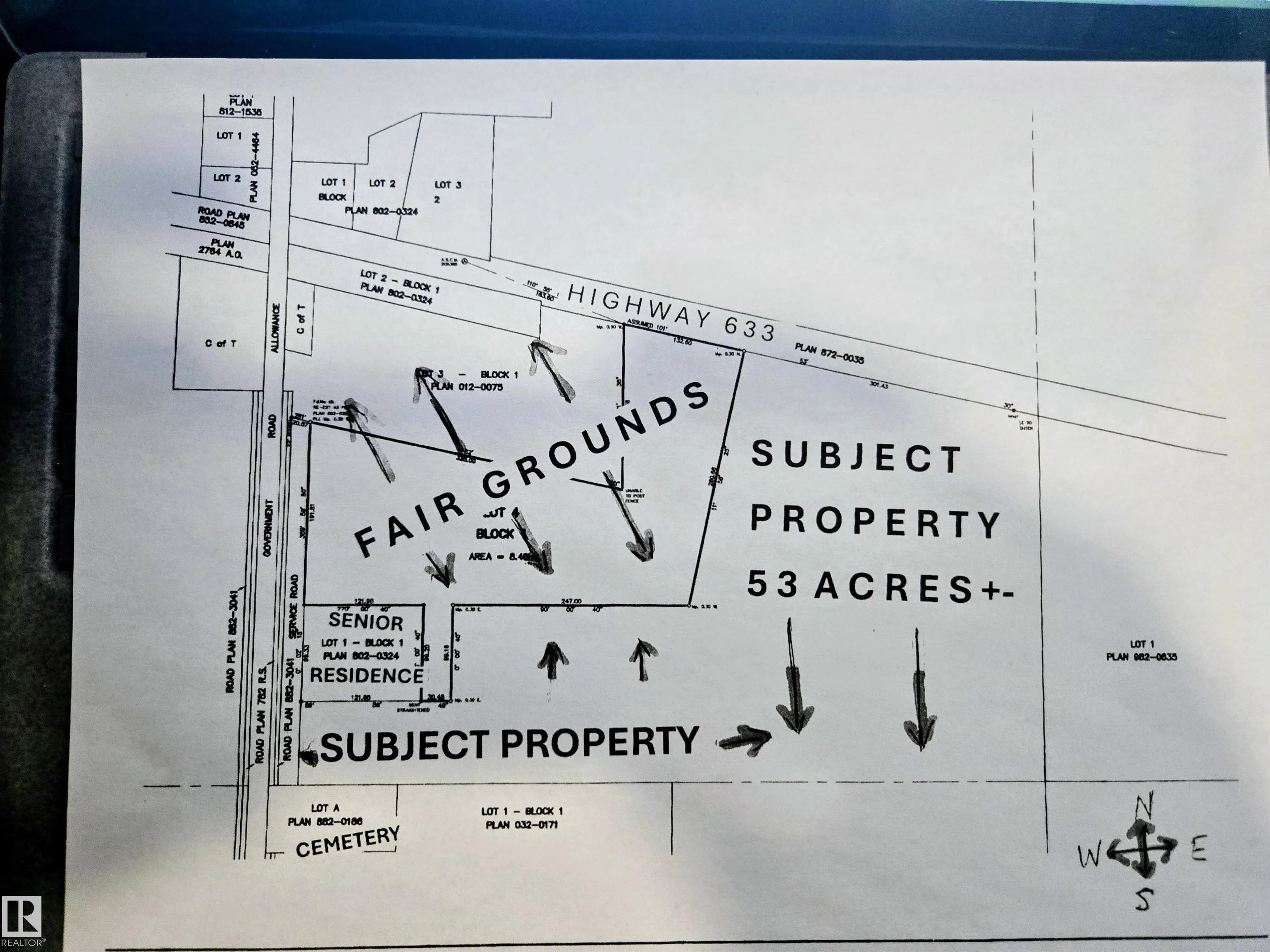 Highway 765 & Highway 633