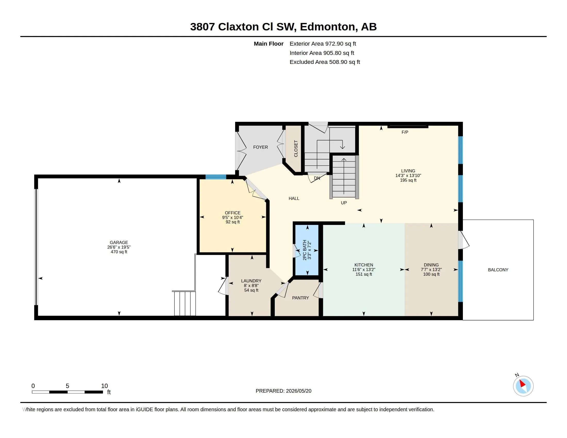3807 CLAXTON Close
