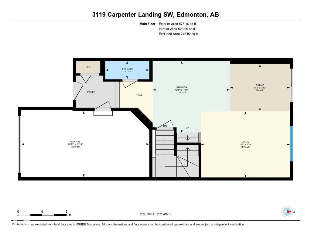 3119 CARPENTER LANDING Landing