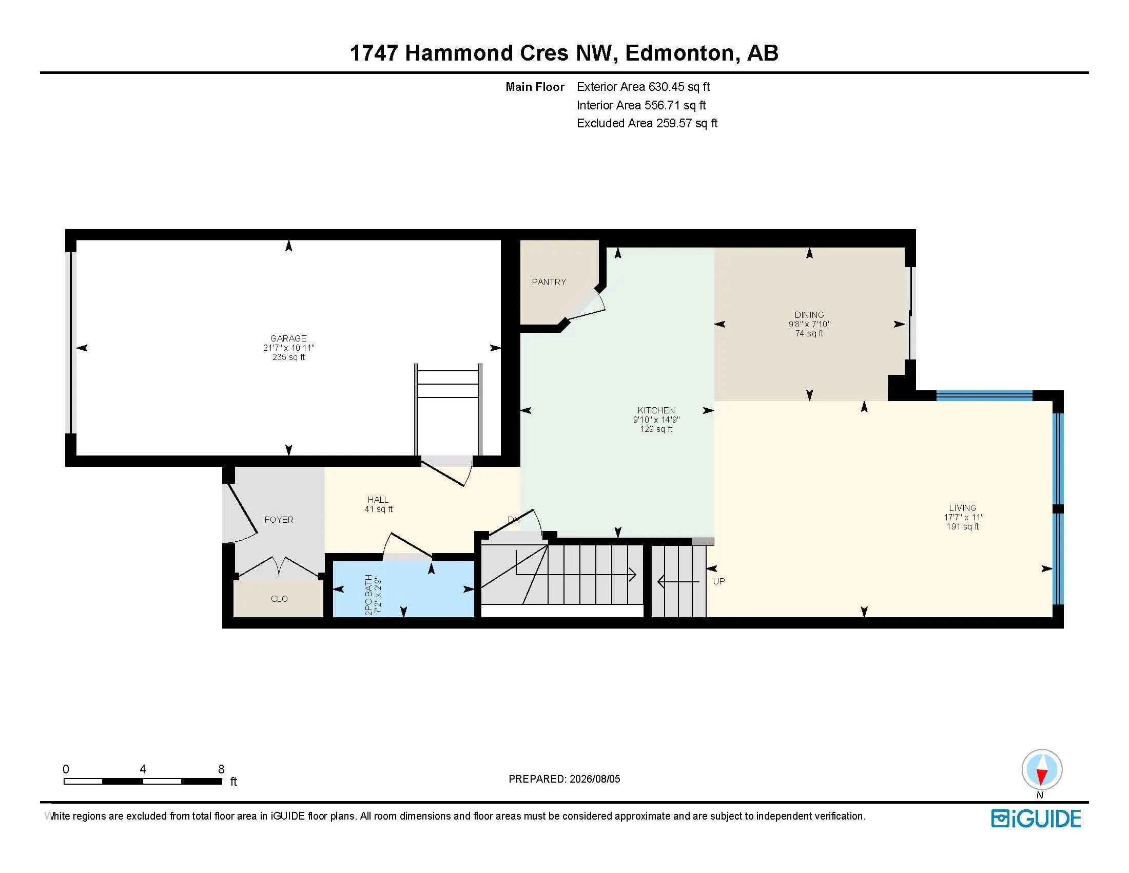 1747 HAMMOND Crescent