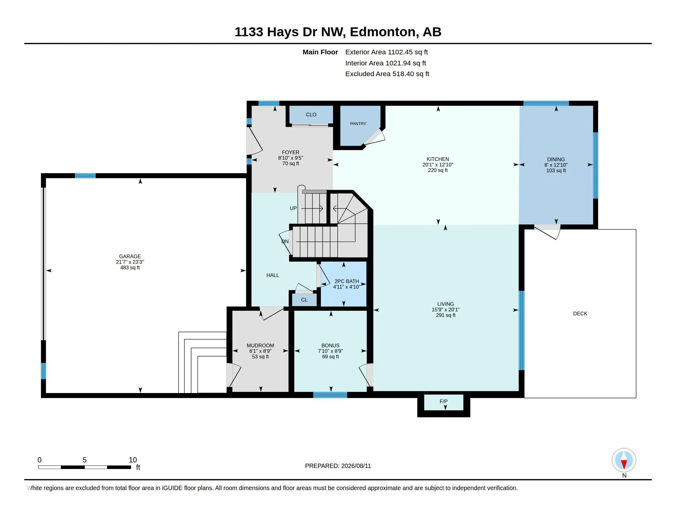1133 HAYS Drive